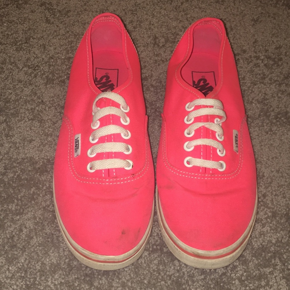 Hot pink Vans